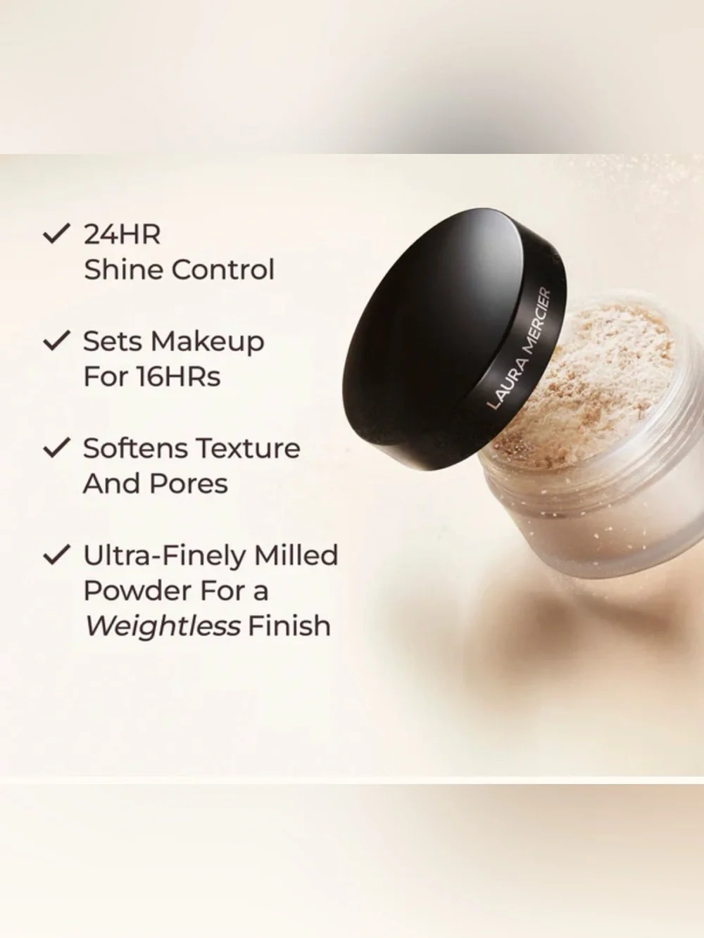 Laura Mercier Translucent Loose Setting Powder - Ultra-Blur — Translucent